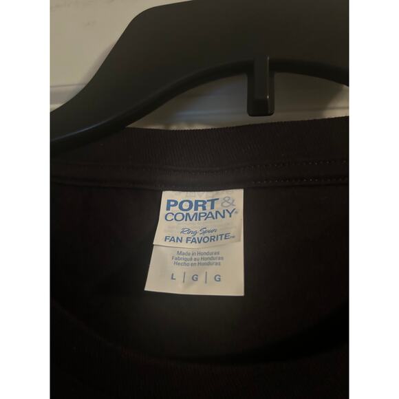 NWOT Port & Company Black T Shirt Men's Cut Yet Another Day.... Calculus Size Lg - Picture 3 of 4